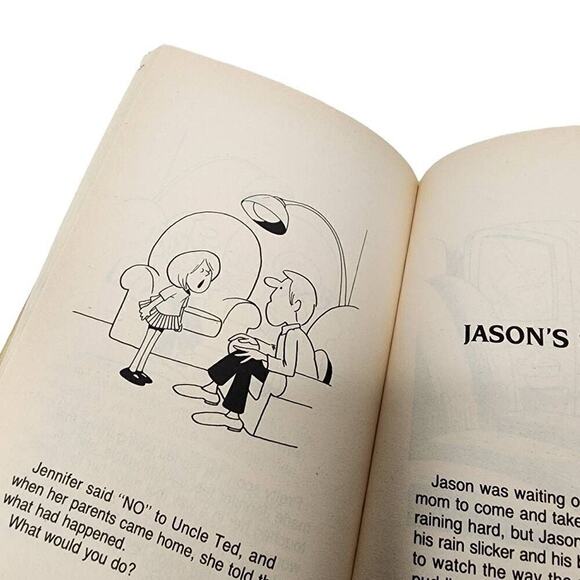 Vintage Children's Books, 80s "It's Ok To Say No!" Safety Manual Story Book - Picture 3 of 5